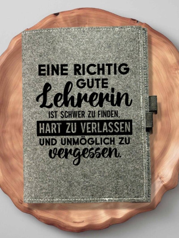 Notizbuch Richtig gute Lehrerin