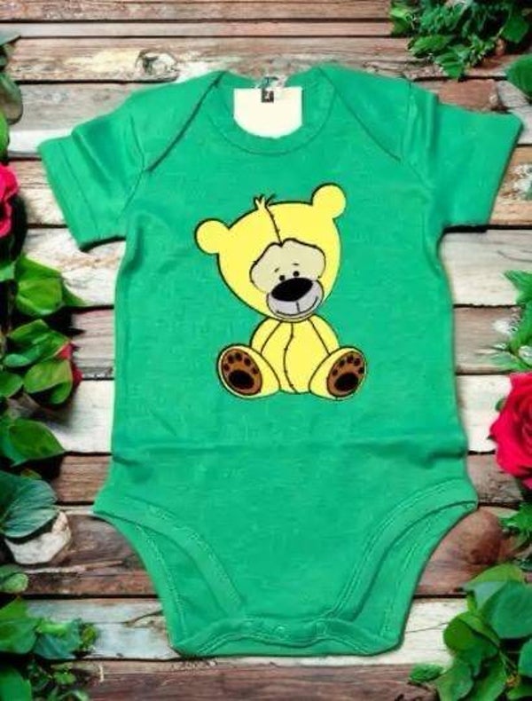 Baby Body Bär Kurzarm