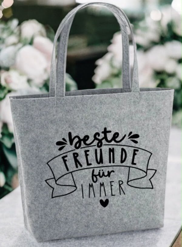Filztasche Beste Freunde
