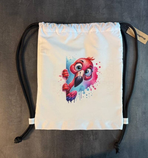 Turnbeutel Flamingo