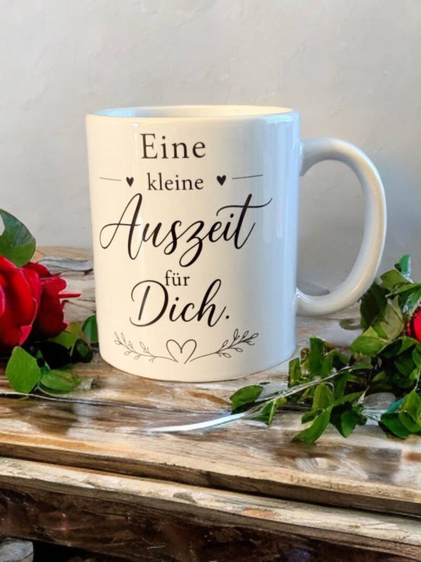Tasse eine kleine Auszeit