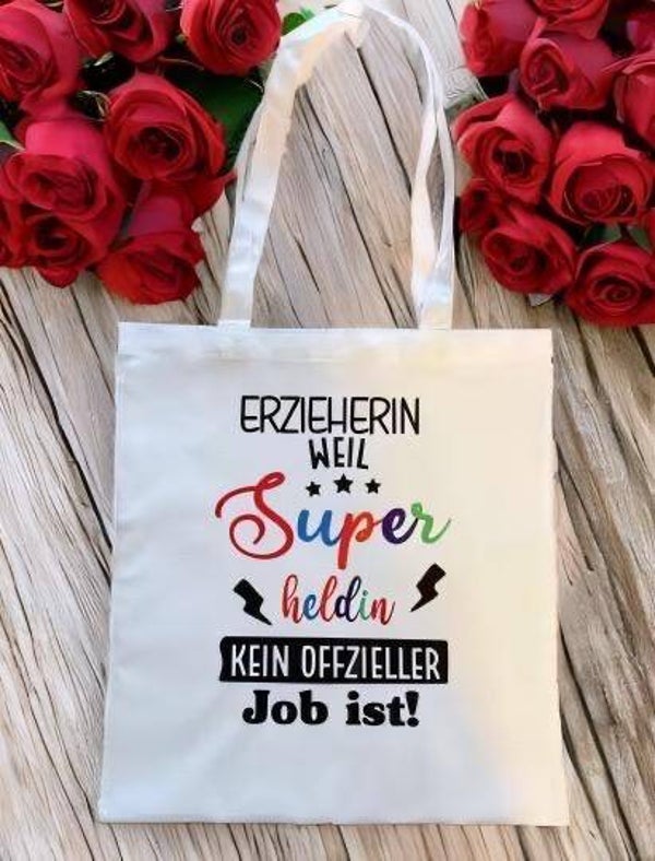 Faltbare Einkaufstasche Superheld