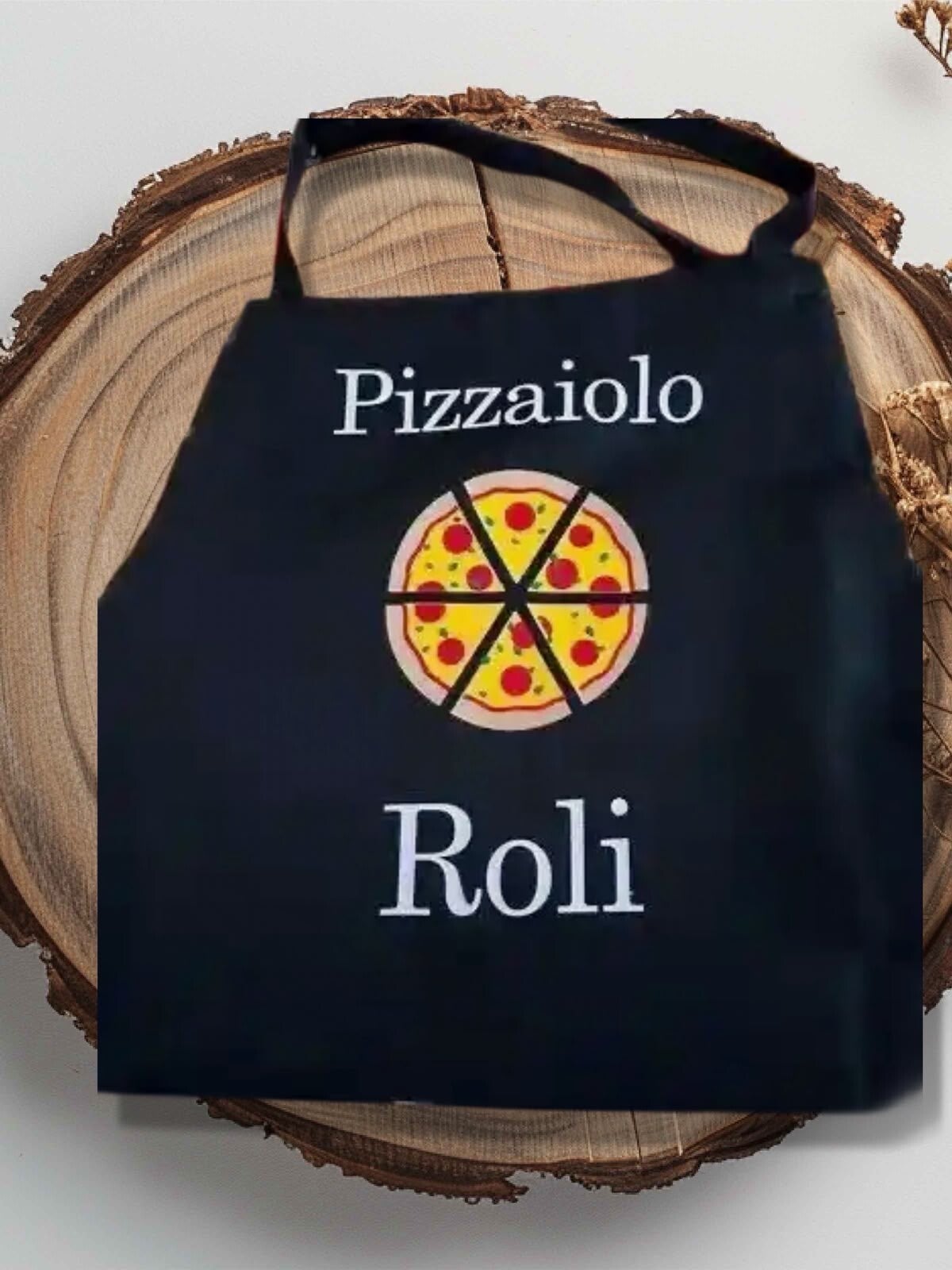 Schürze für Erwachsene Pizzaiolo mit Name