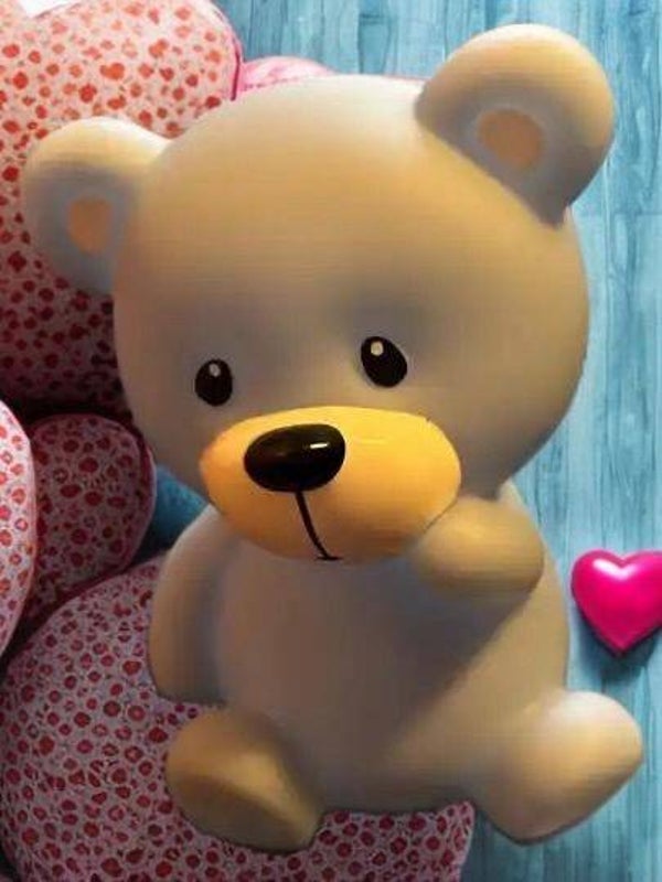 Leucht Teddy‘s mit Farbwechsel