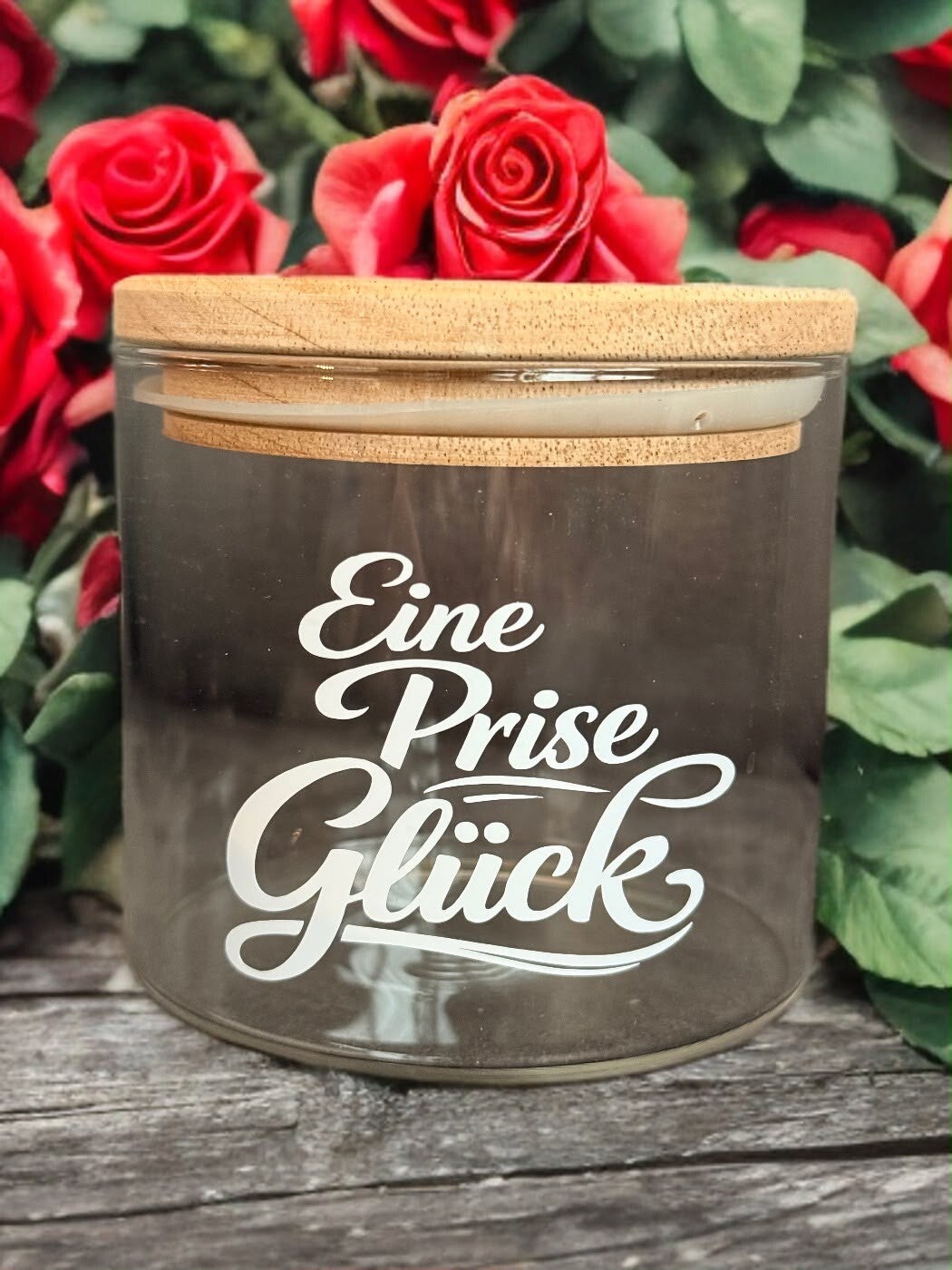 Aufbewahrungsglas Eine Prise Glück