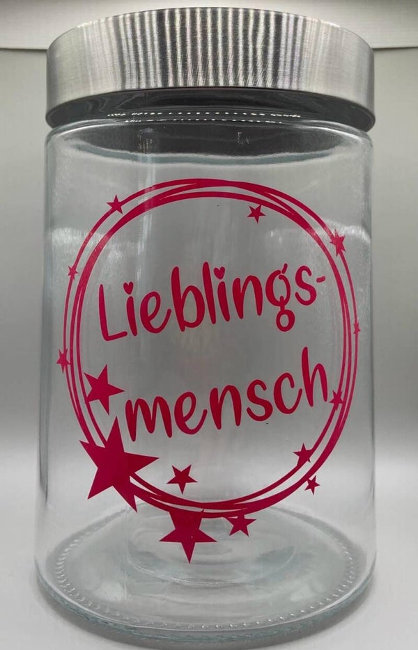 Dekoglas Lieblingsmensch