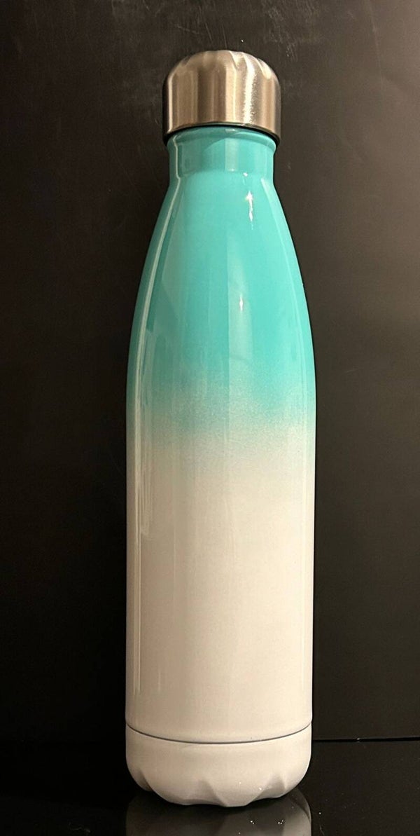 Trinkflasche weiss/farbe