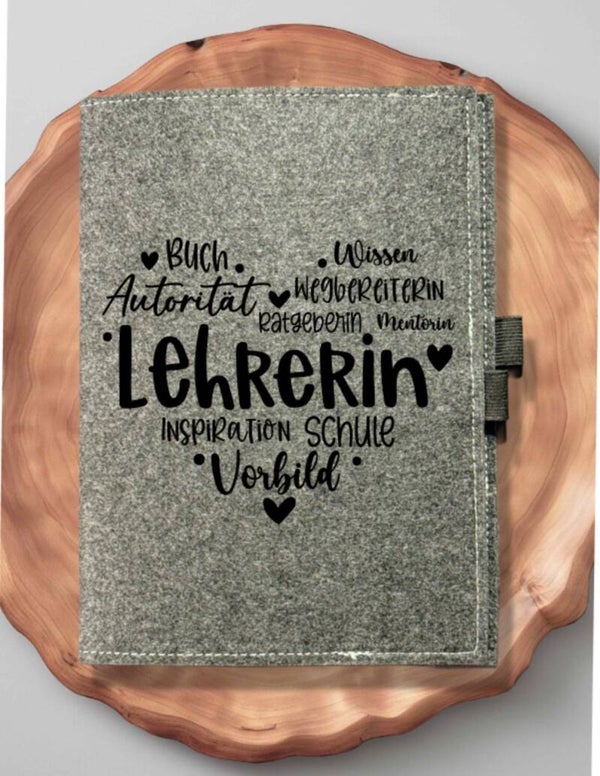 Notizbuch Lehrerin Vorbild