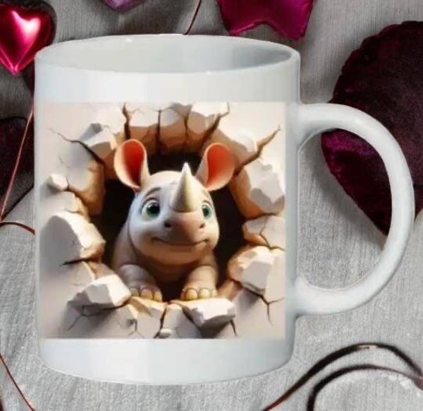 Tasse Nashorn