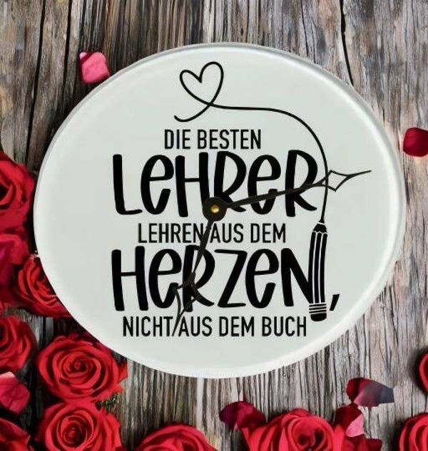 Wanduhr Die Besten Lehrer