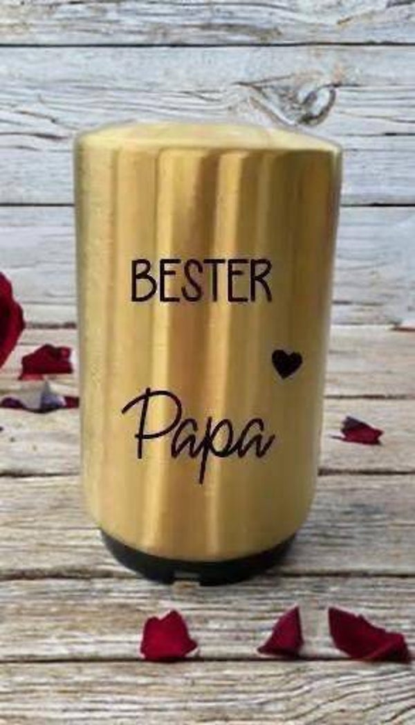 Flaschenöffner Rund Bester Papa