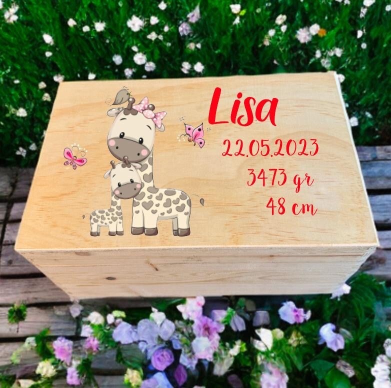 Erinnerungsbox Giraffe