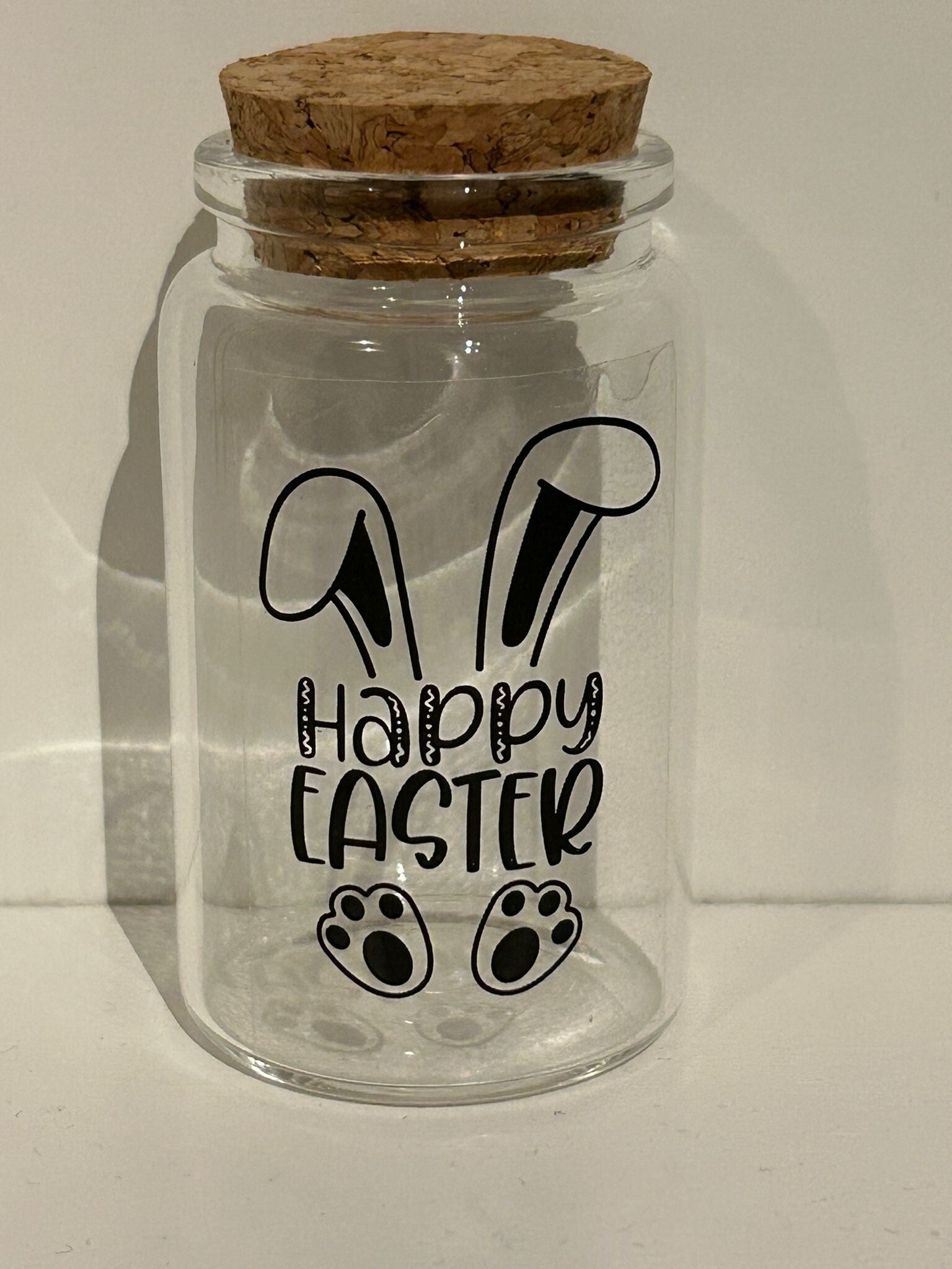 Mini Glasflasche Happy Easter