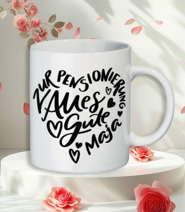 Tasse Zur Pensionierung