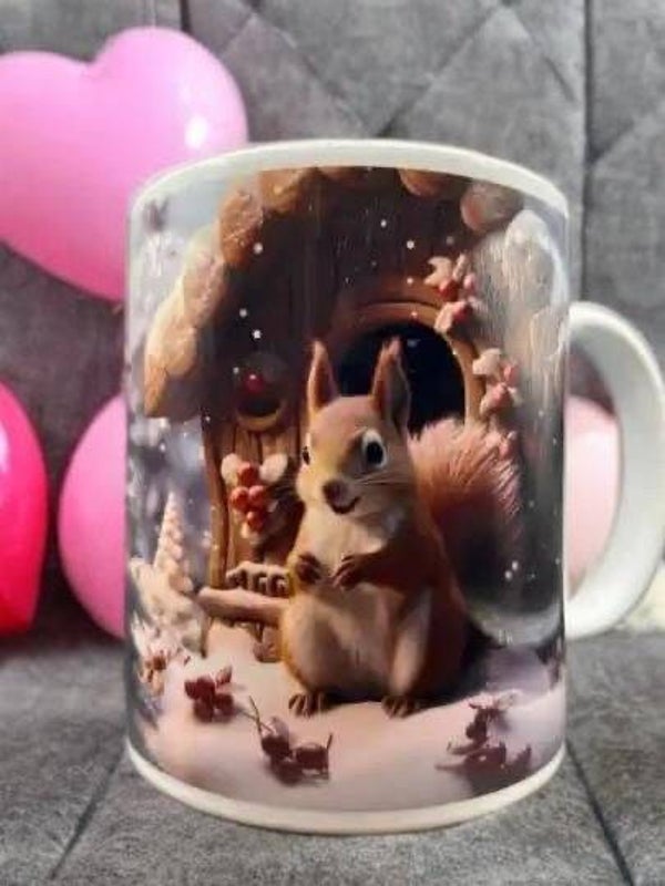 Tasse Eichhörnchen