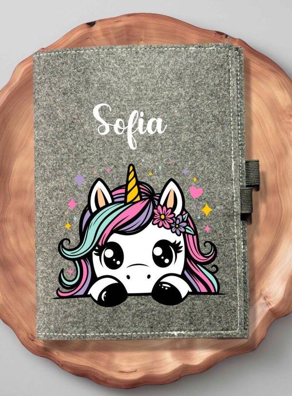 Gesundheitshefthülle Einhorn