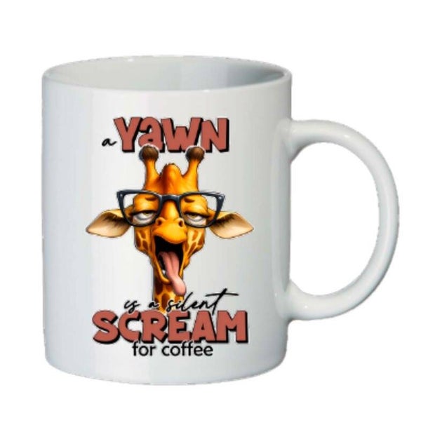 Tasse Scream