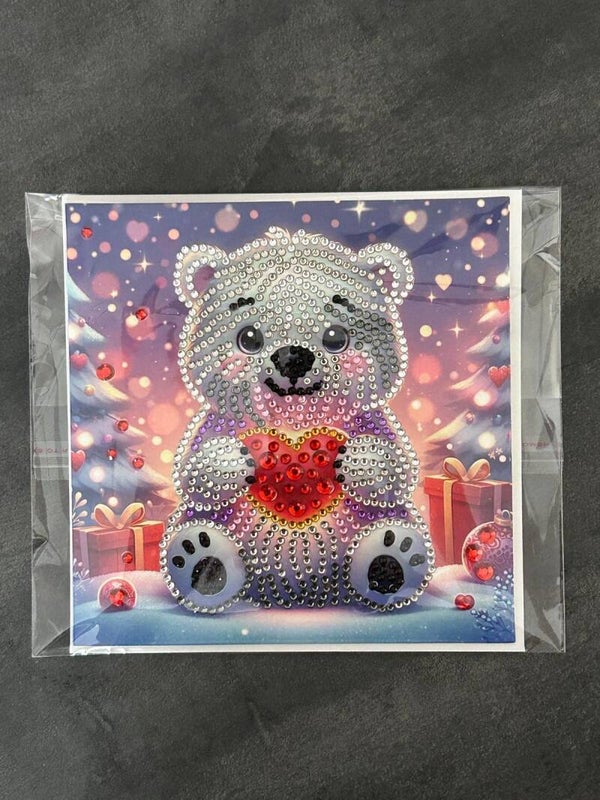 Weihnachtskarte Bär 2