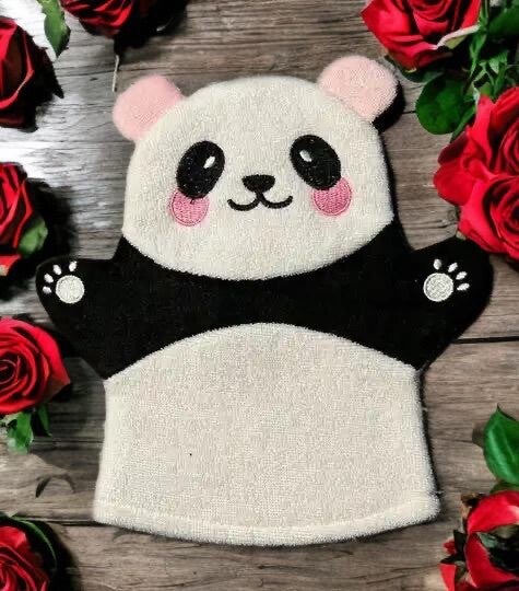 Bade-Handschuh Panda
