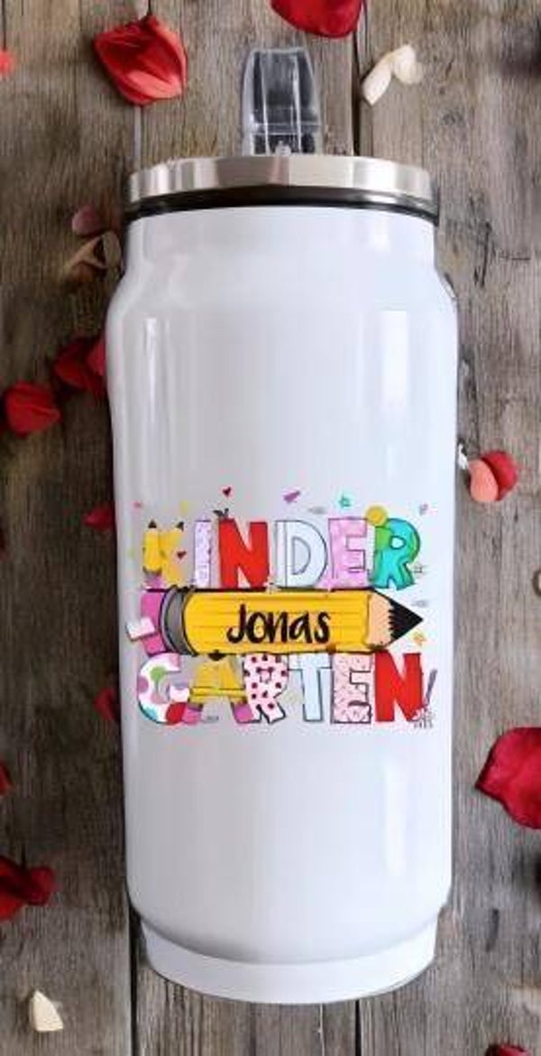 Trinkdose Kindergarten mit Name