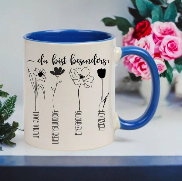 Tasse 2-farbig Besonders