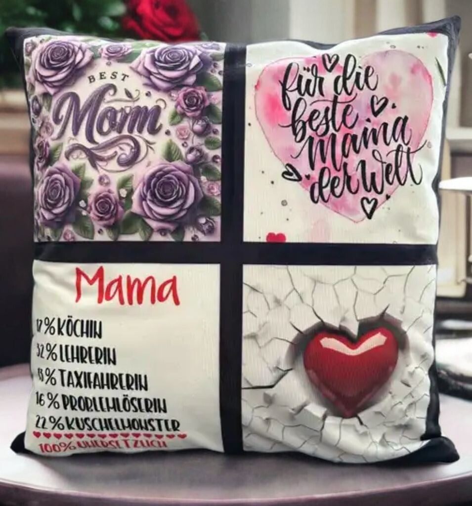 Fotokissen 40x40cm Mama