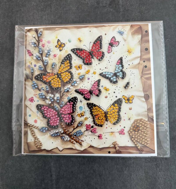 Karte Schmetterling 17