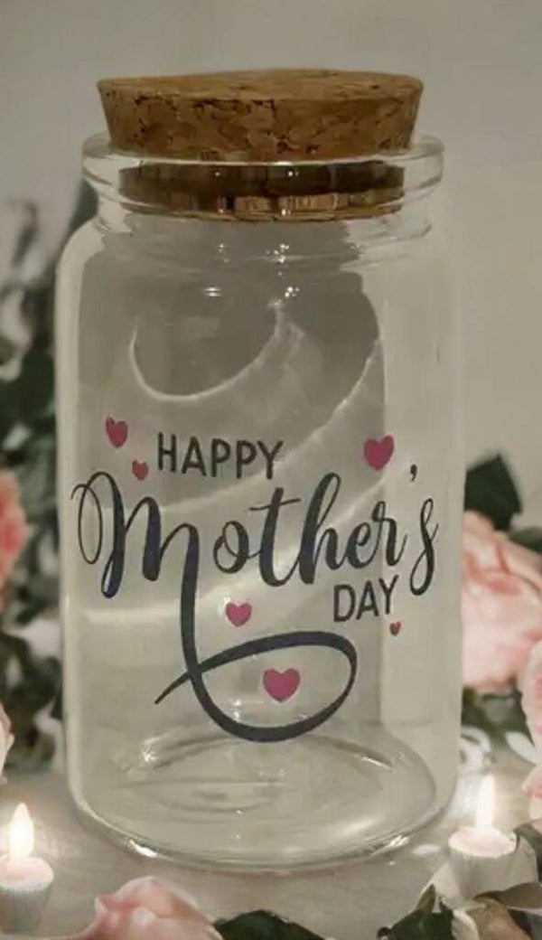 Mini Dekoglas Happy Mothersday