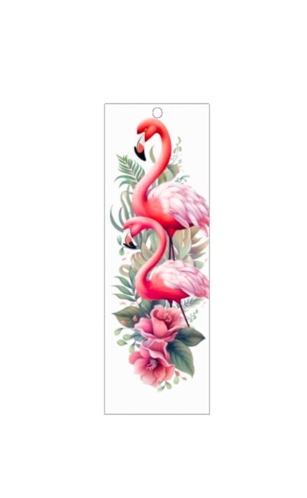 Lesezeichen Flamingo