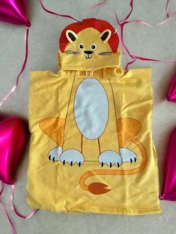 Badeponcho Löwe