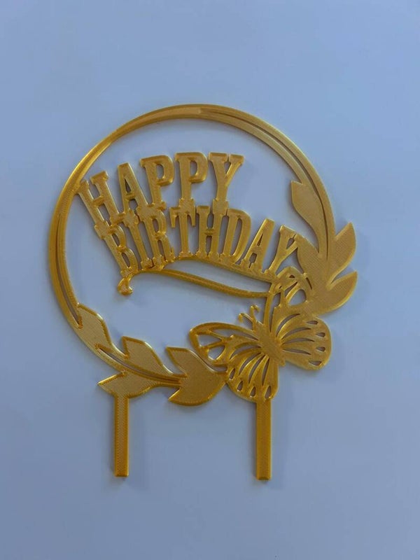 Caketopper Schmetterling