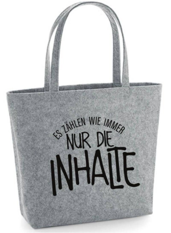 Filztasche Inhalte