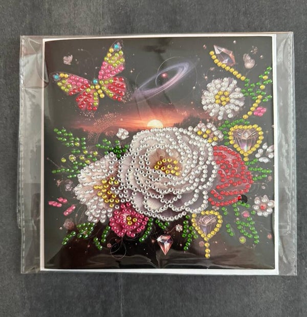 Karte Blume 19