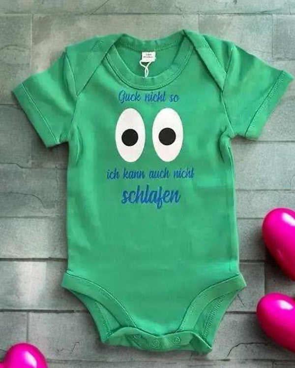 Baby Body Kurzarm Guck nicht so