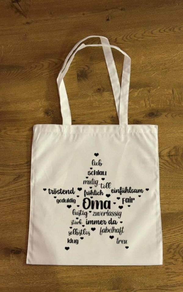 Faltbare Einkaufstasche Oma