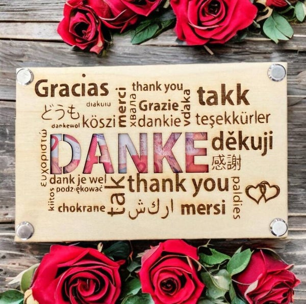 Geldgeschenk Danke
