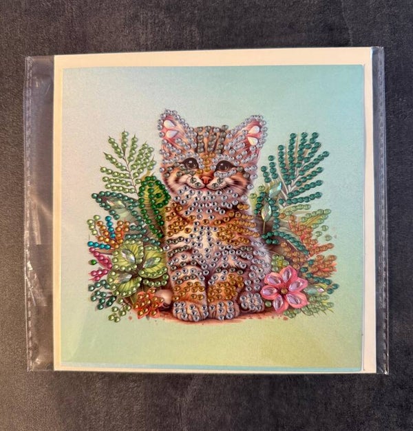 Karte Tier Katze