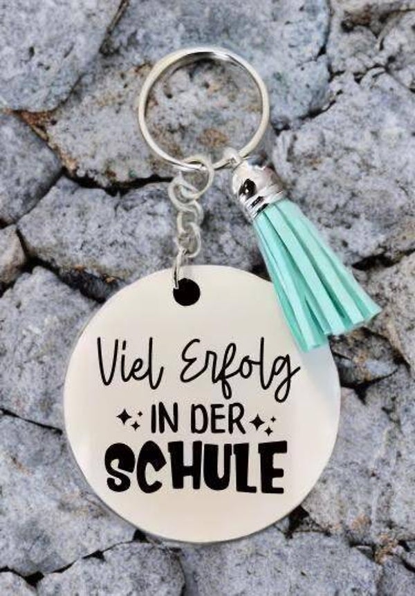 Schlüsselanhänger mit Zotteli Schule