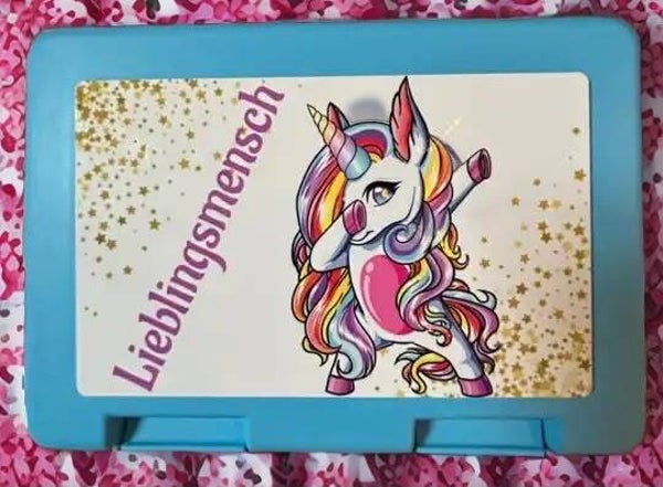 Kinder Znünibox Einhorn
