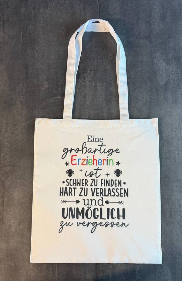 Faltbare Einkaufstasche Grossartige Erzieherin