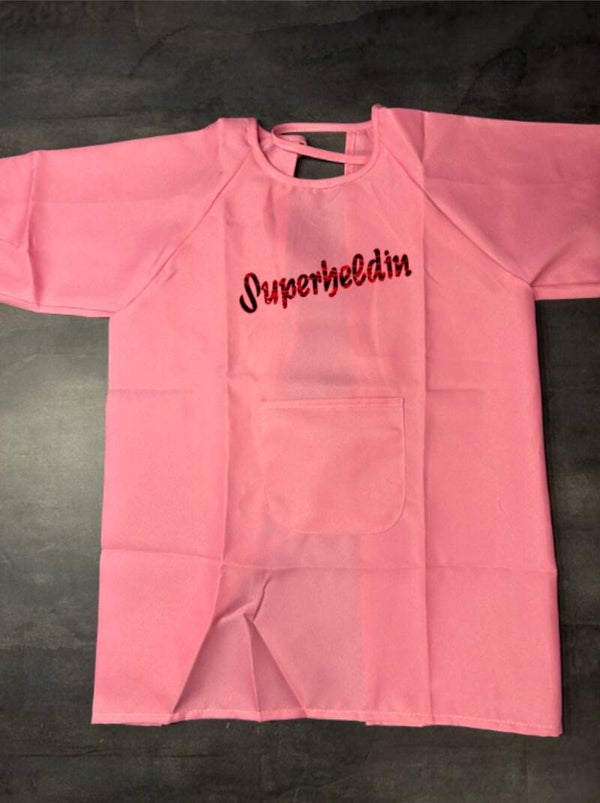 Malschürze Superheldin