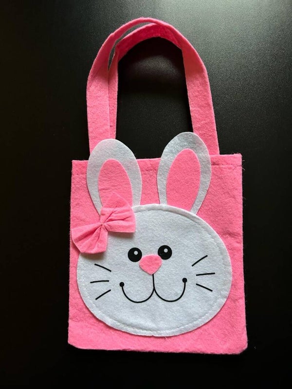 Personalisierbare Ostertasche Mädchen Rosa