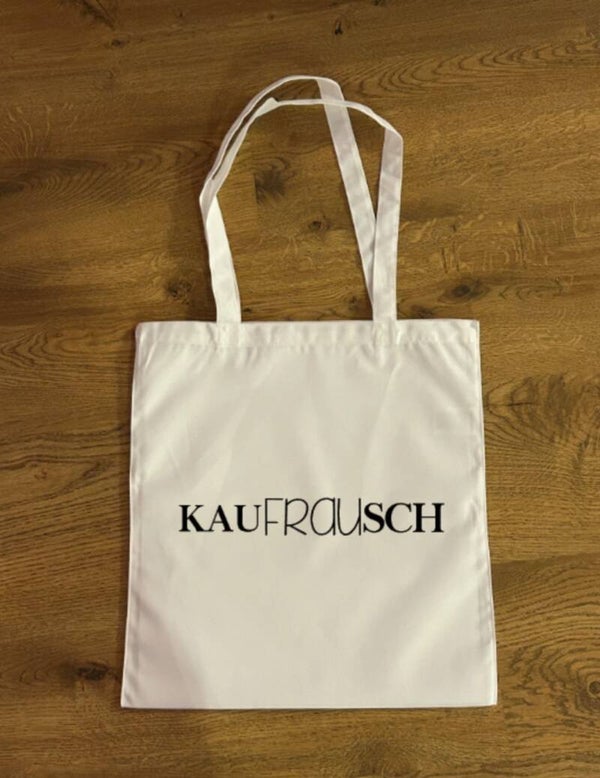 Faltbare Einkaufstasche Kaufrausch