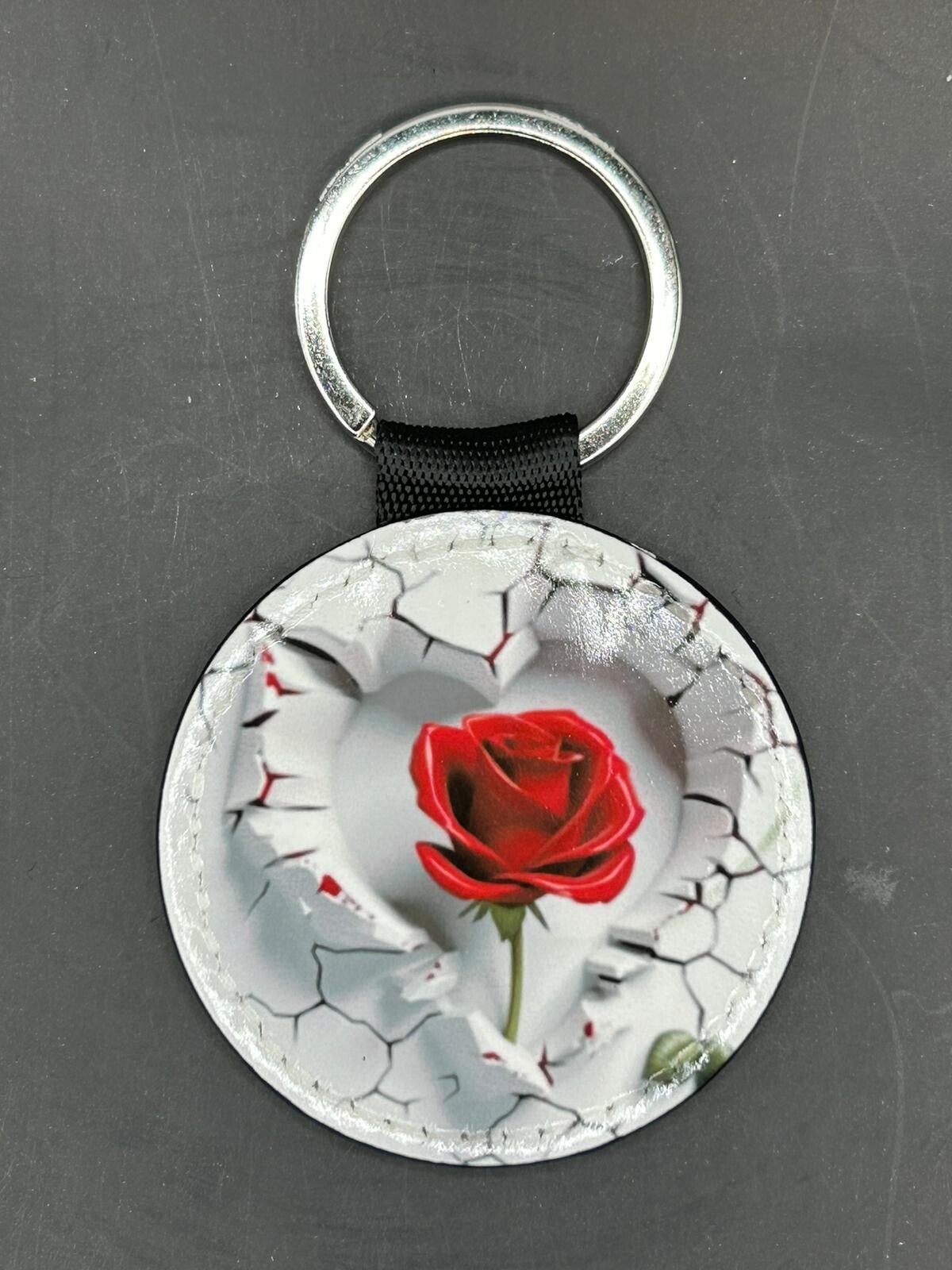 Schlüsselanhänger Rose