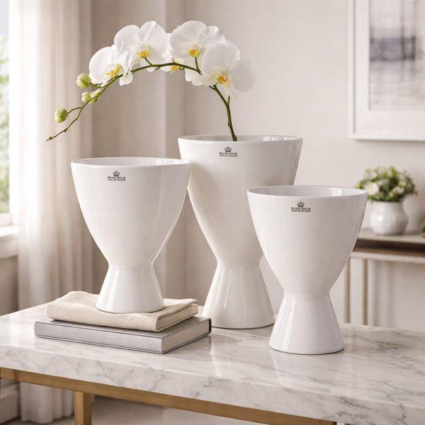 Vintage ivory Royal Boch vaas