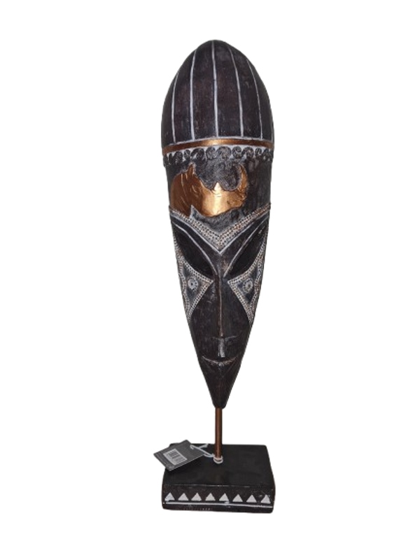 Decoratief Afrikaans masker van 'Atmosphera' (42cm)