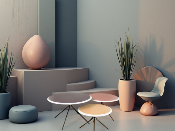 NoLimits ADELMO - bijzettafelset van 3 tafels