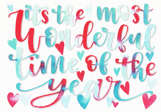 It's the most wonderful time of the year - kerstkaart