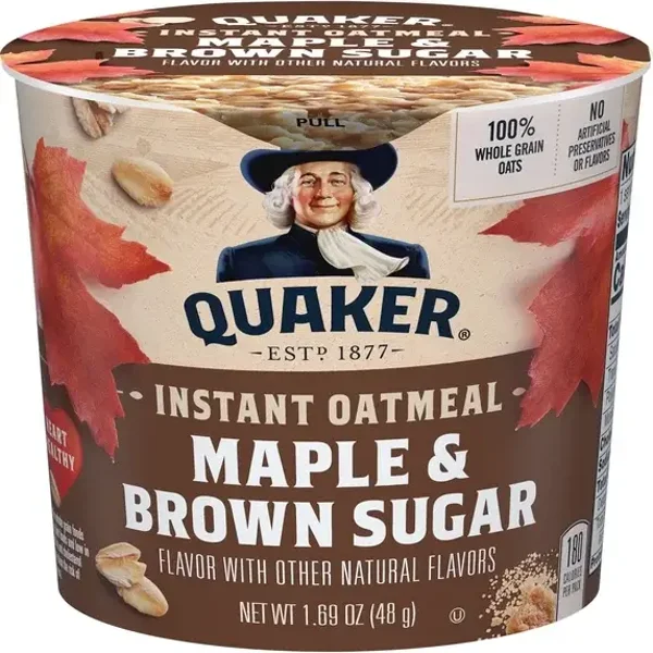 Maple and Brown Sugar Oatmeal