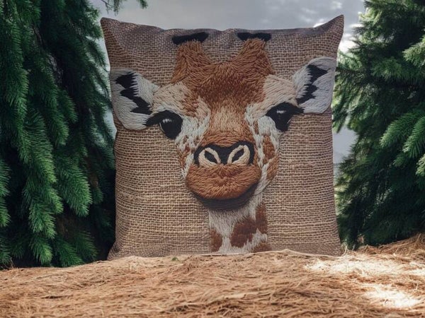 Coussin Girafe